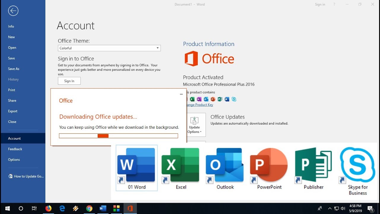 Microsoft Office 2016 Professional Plus Download