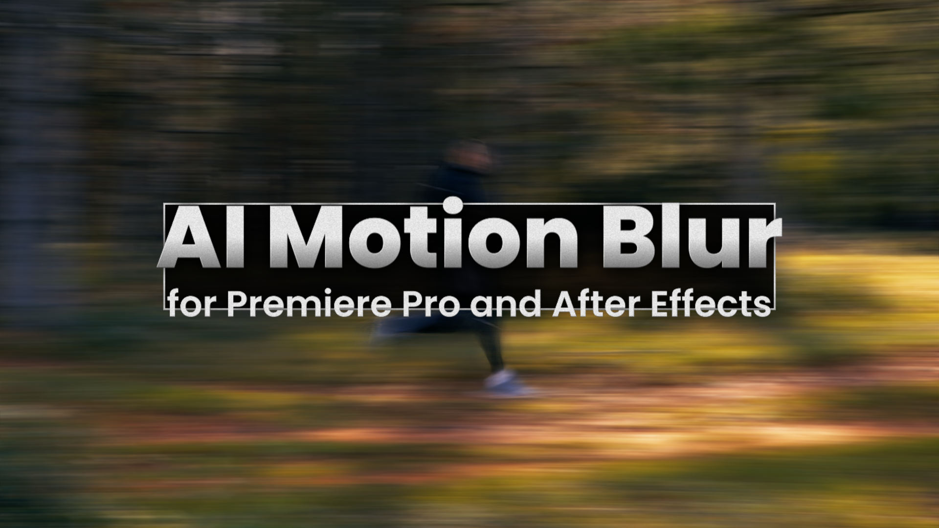 Aescripts AI Motion Blur