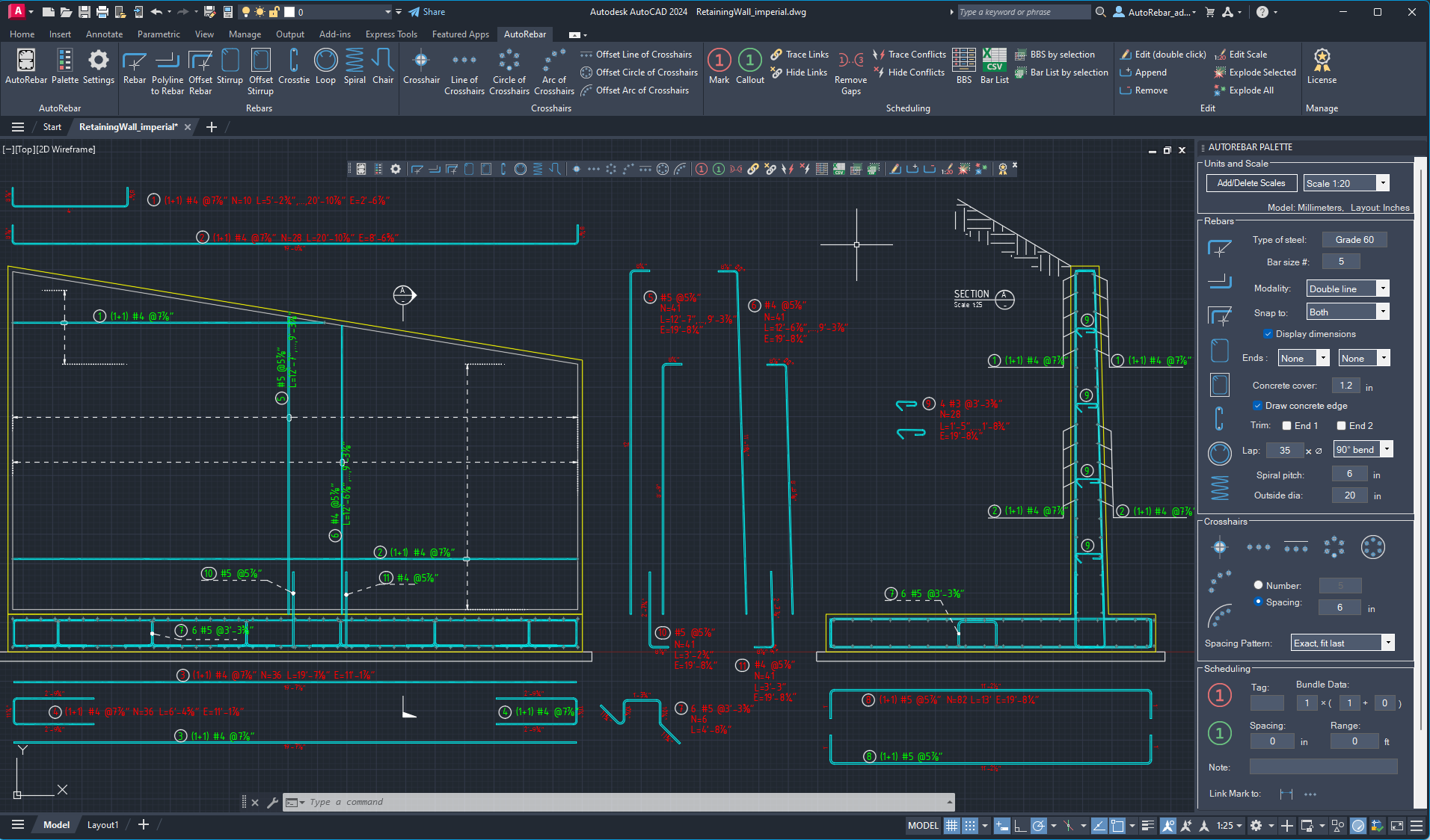 AutoRebar for Autodesk AutoCAD 2015-2025