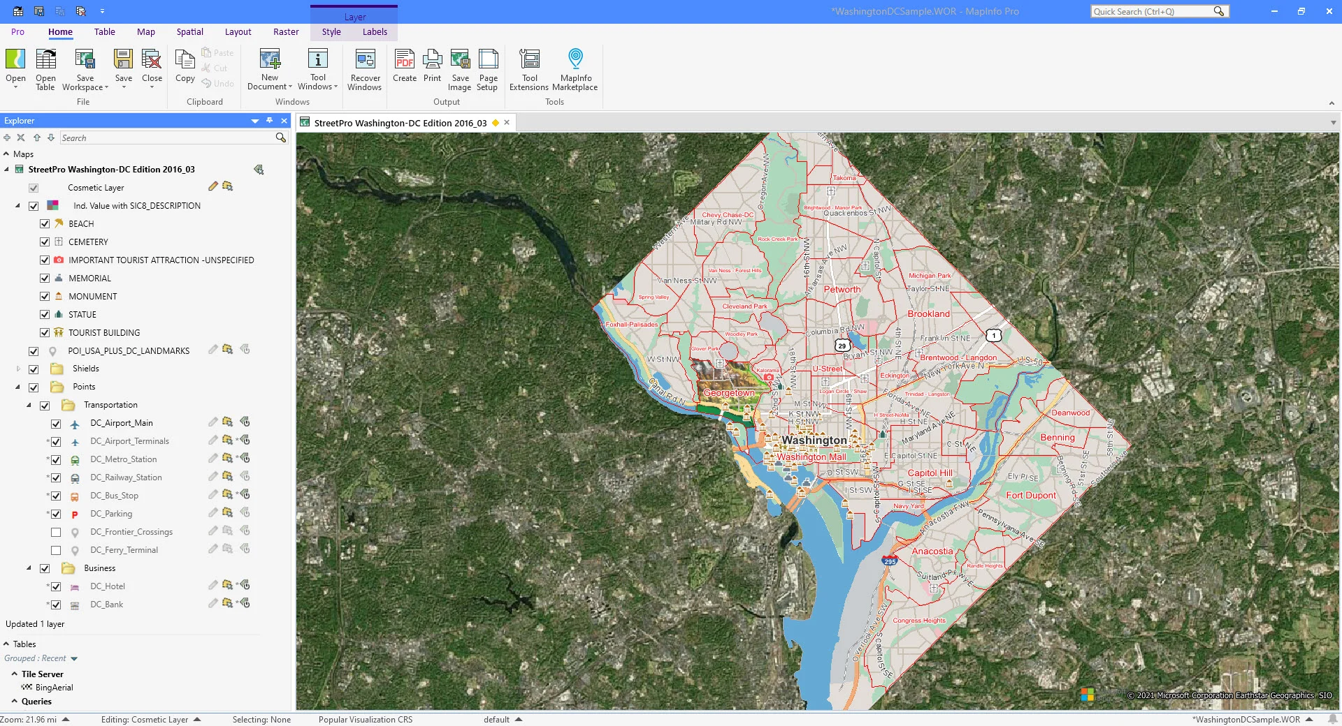 MapInfo Pro 2023