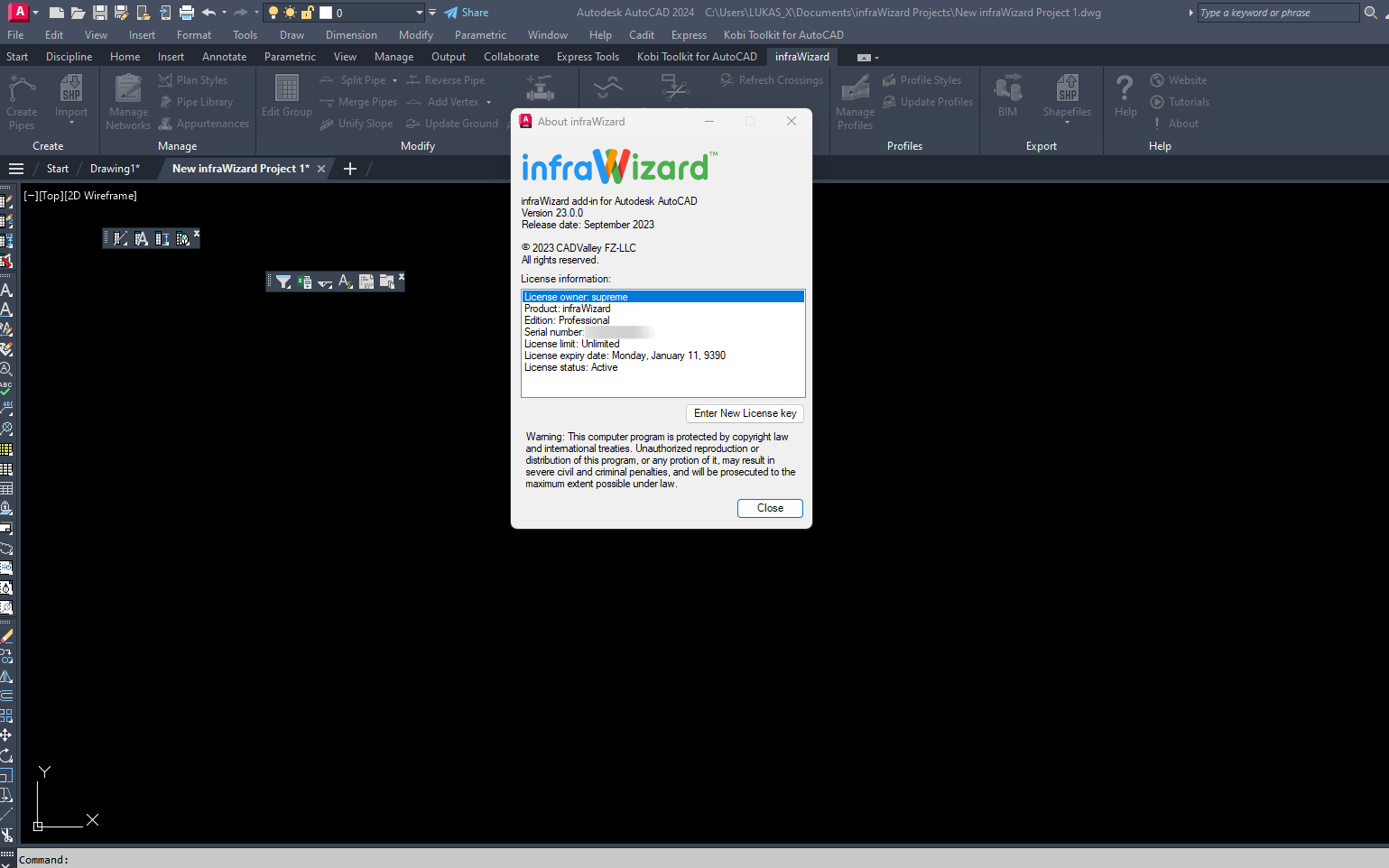 CADValley infraWizard 2025