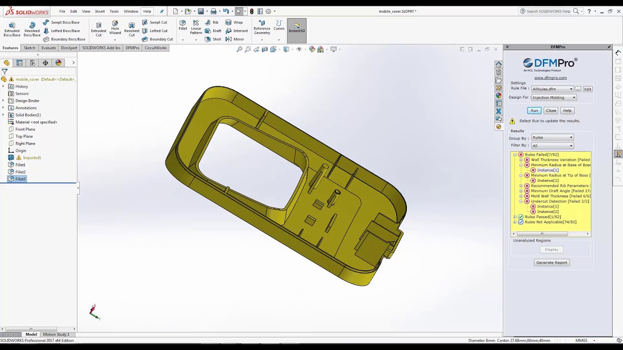 Geometric DFMPro for NX/SOLIDWORKS/ProE/Creo 2025