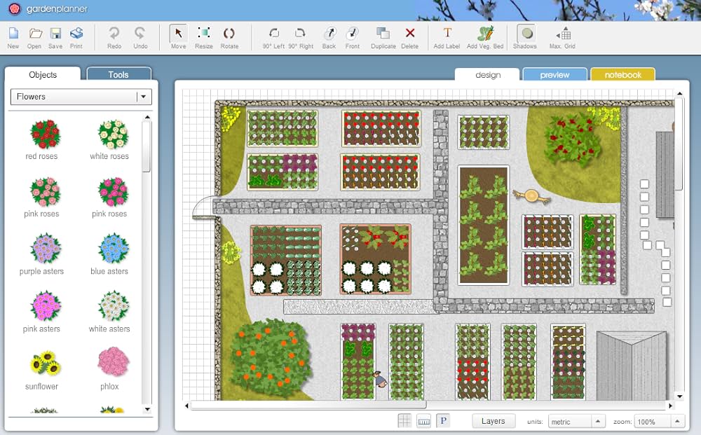 Artifact Interactive Garden Planner