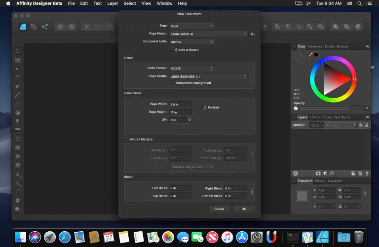 Affinity Designer 2.6.5