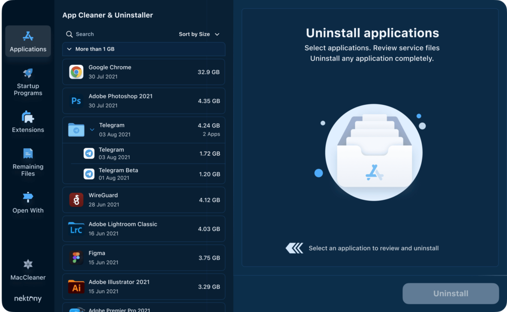 App Cleaner & Uninstaller Pro 8.7.1