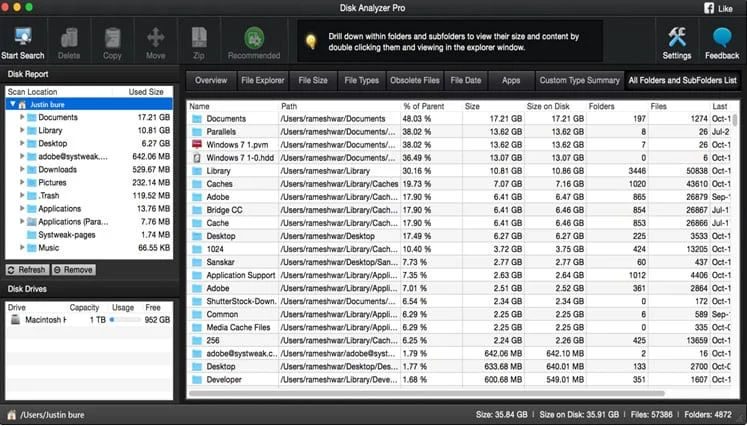 SysTweak Disk Analyzer Pro 2025