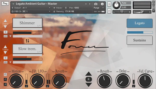 David Forner – Legato Expressive Guitar (Kontakt)