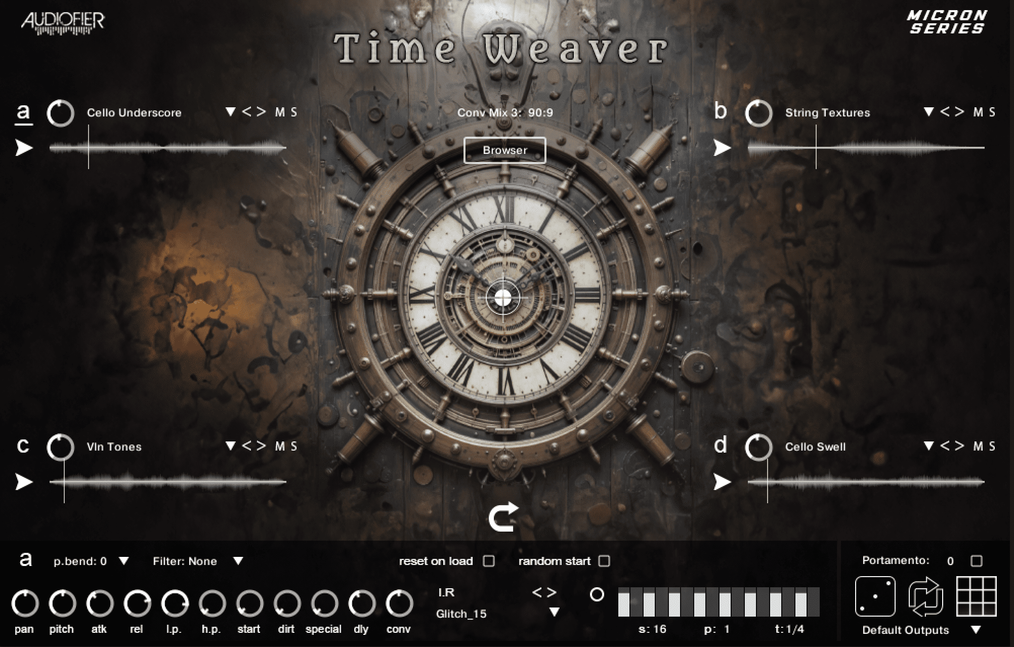 Audiofier – Micron Series: Time Weaver (Kontakt)