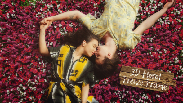 Videohive – 3D Floral Freeze Frame [AEP]