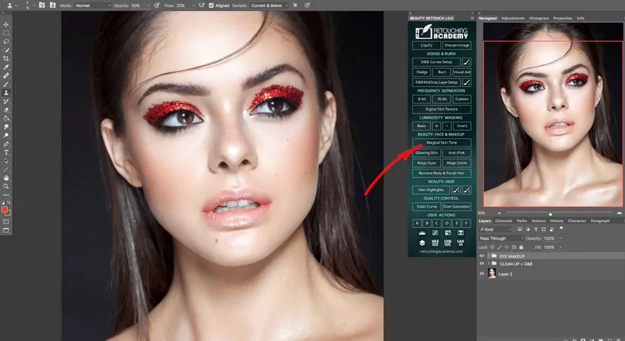RA Beauty Retouch Panel 2025