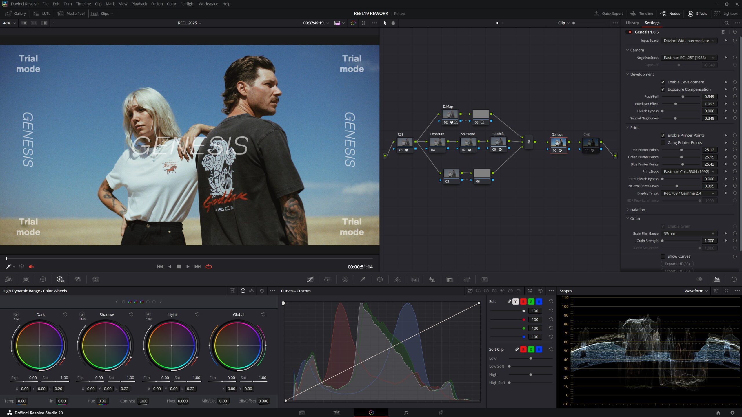 Cullen Kelly Color Genesis Pro 2025