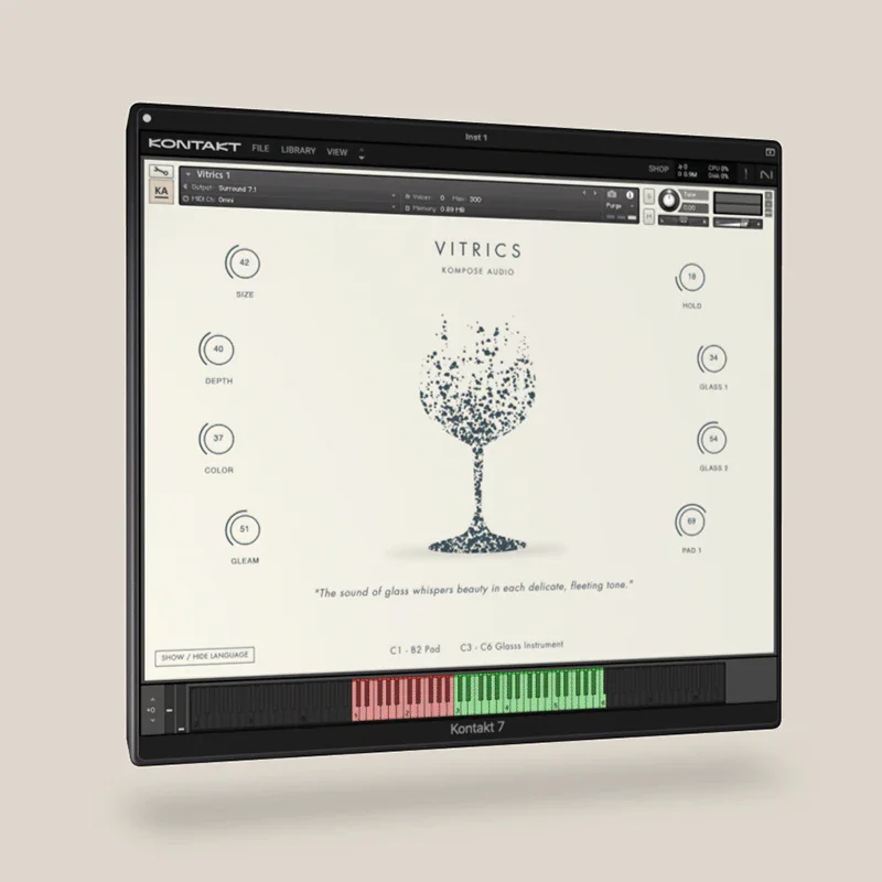 Kompose Audio – Vitrics (Kontakt)