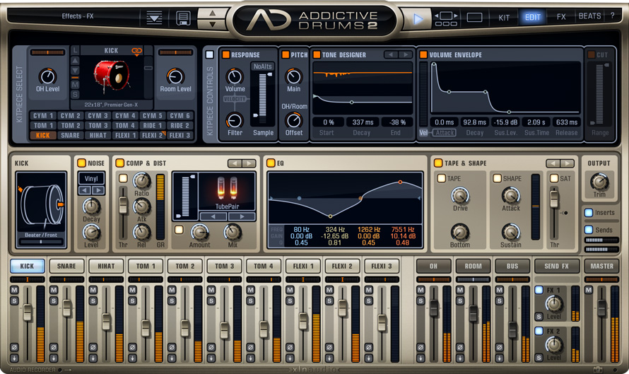 XLN Audio Addictive Drums 2 Complete Collection