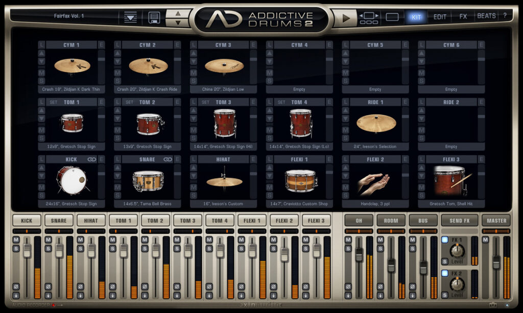 XLN Audio Addictive Drums 2 Complete Collection