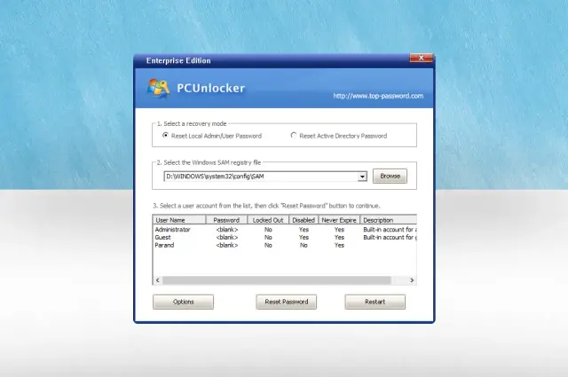 PCUnlocker Enterprise Edition 2025