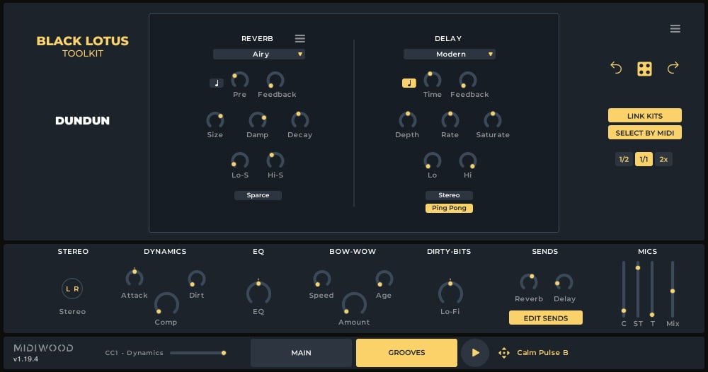 Midiwood – Black Lotus 1. 2. 0 (Kontakt)