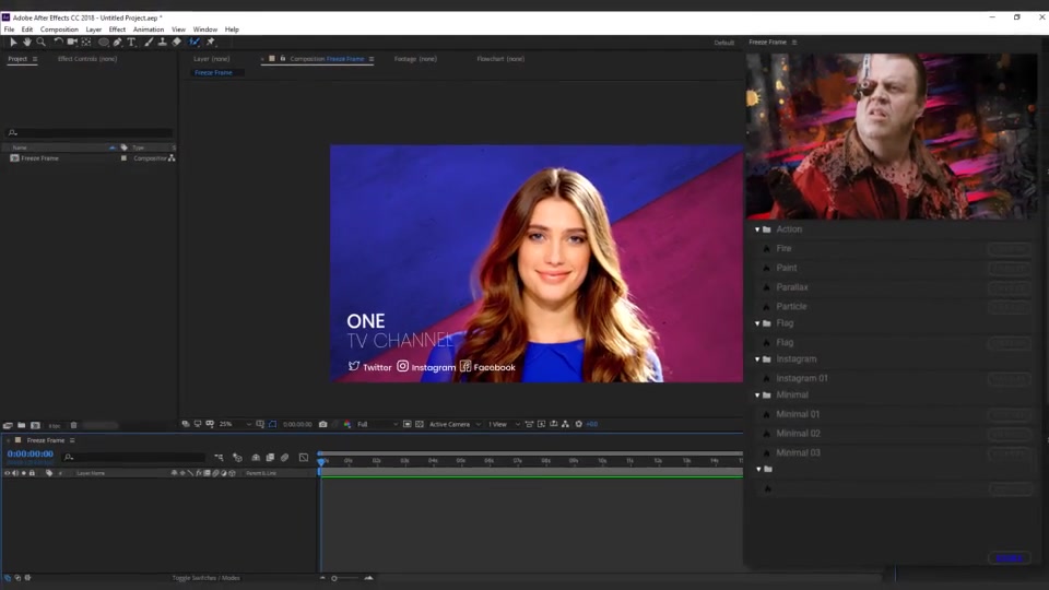 Videohive – Freeze Frame [AEP]