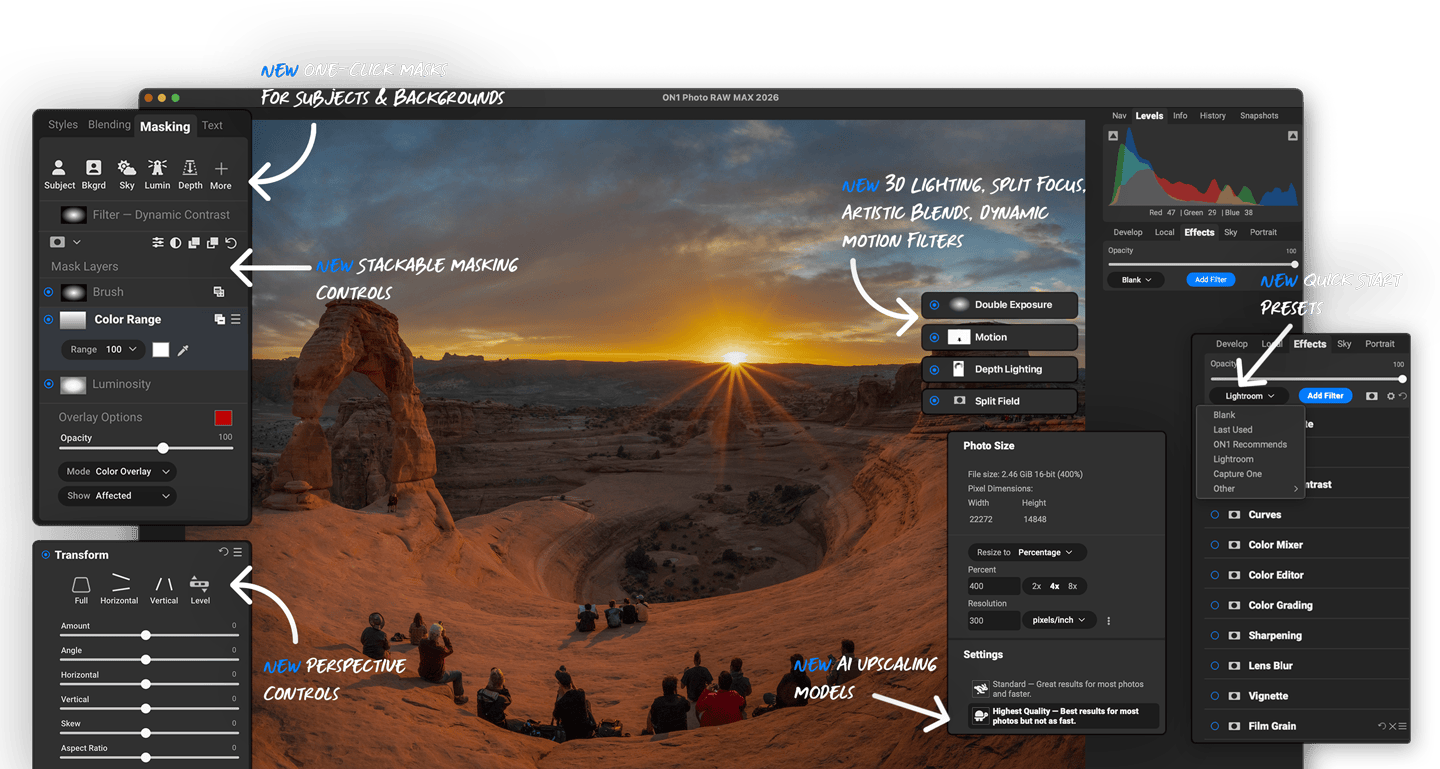 ON1 Photo RAW MAX 2026