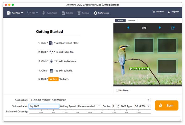 AnyMP4 DVD Creator 2025