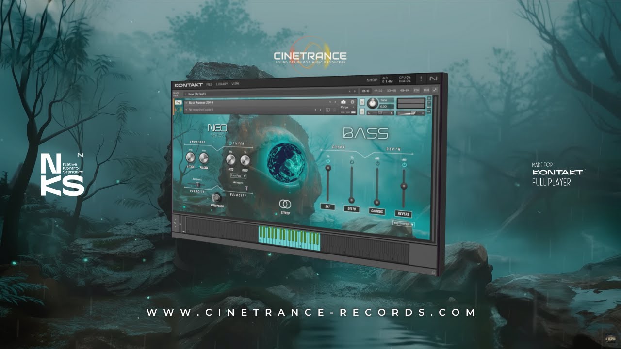 CineTrance – Neo Series: Harpsichord (Kontakt)