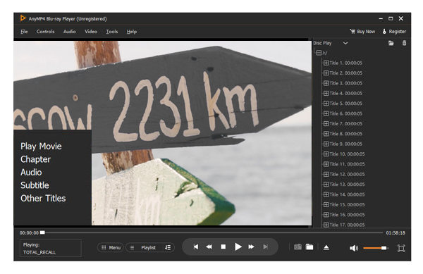 AnyMP4 Blu-ray Player 2025