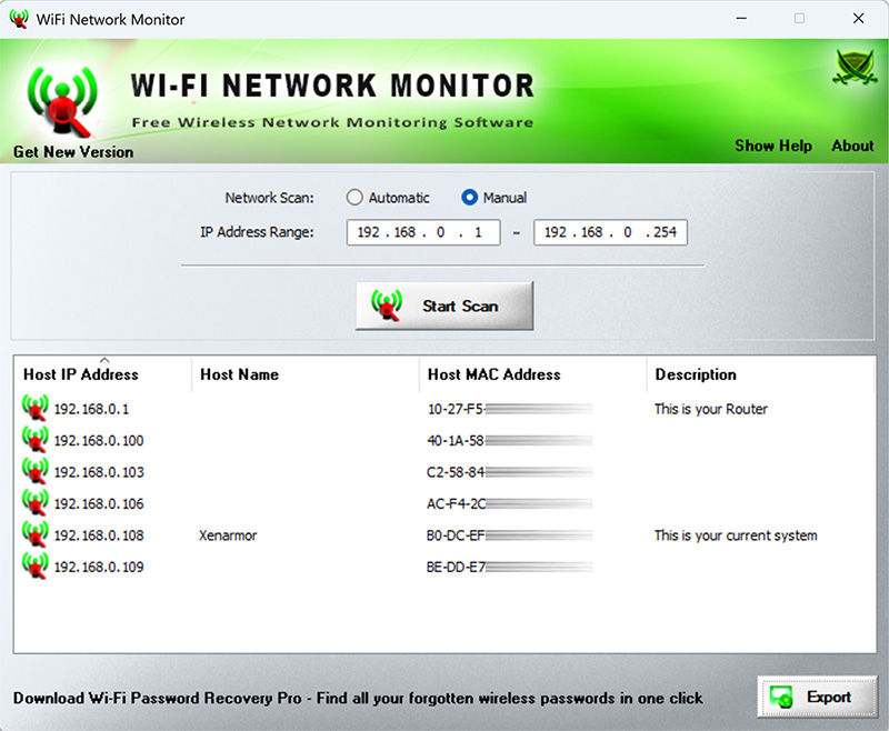 WiFi Network Monitor 2025