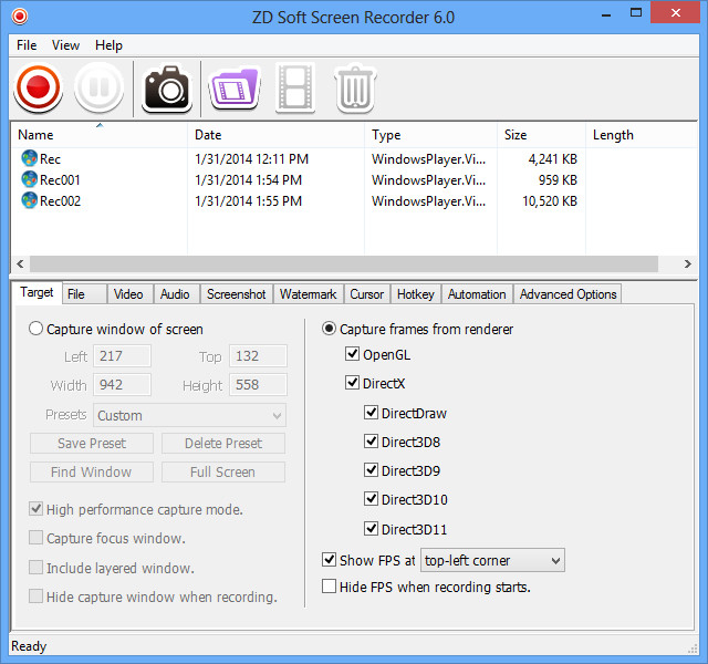ZD Soft Screen Recorder 2025