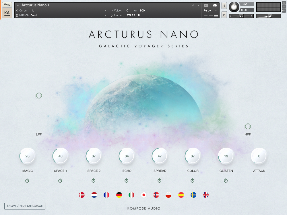 Kompose Audio – Arcturus Nano (Kontakt)