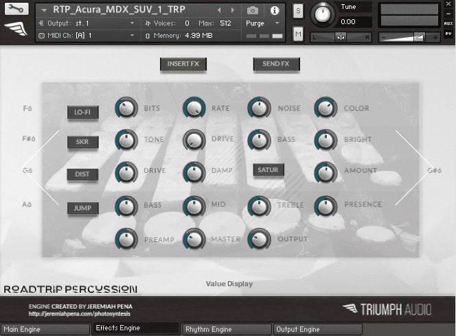 Triumph Audio – Roadtrip Percussion 1. 1. 1 (Kontakt)