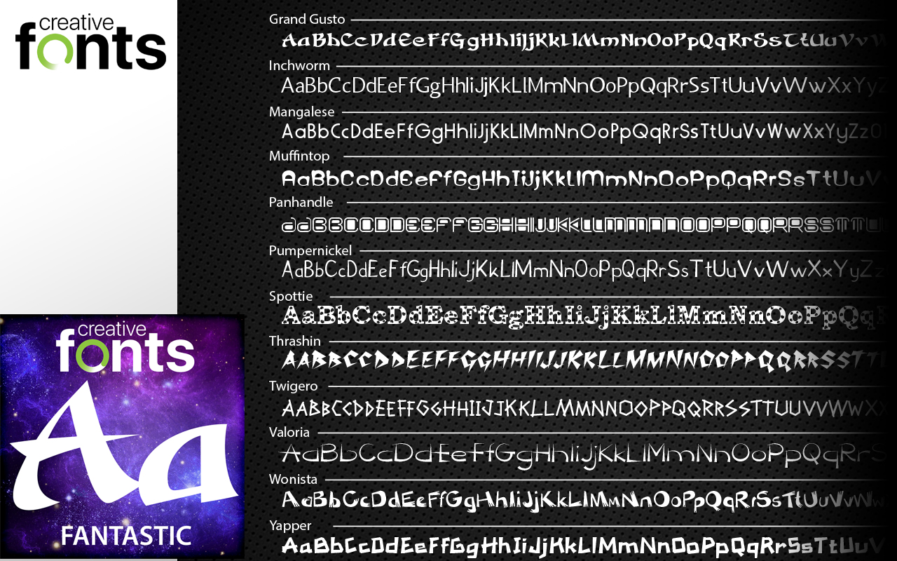 Summitsoft Creative Fonts Collection 2025