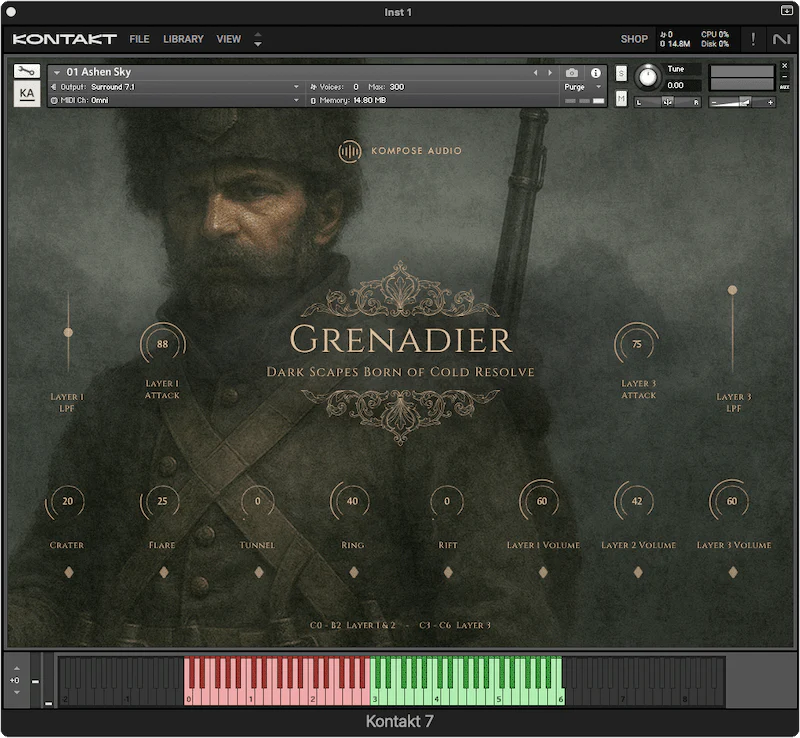 Kompose Audio – Grenadier (Kontakt)