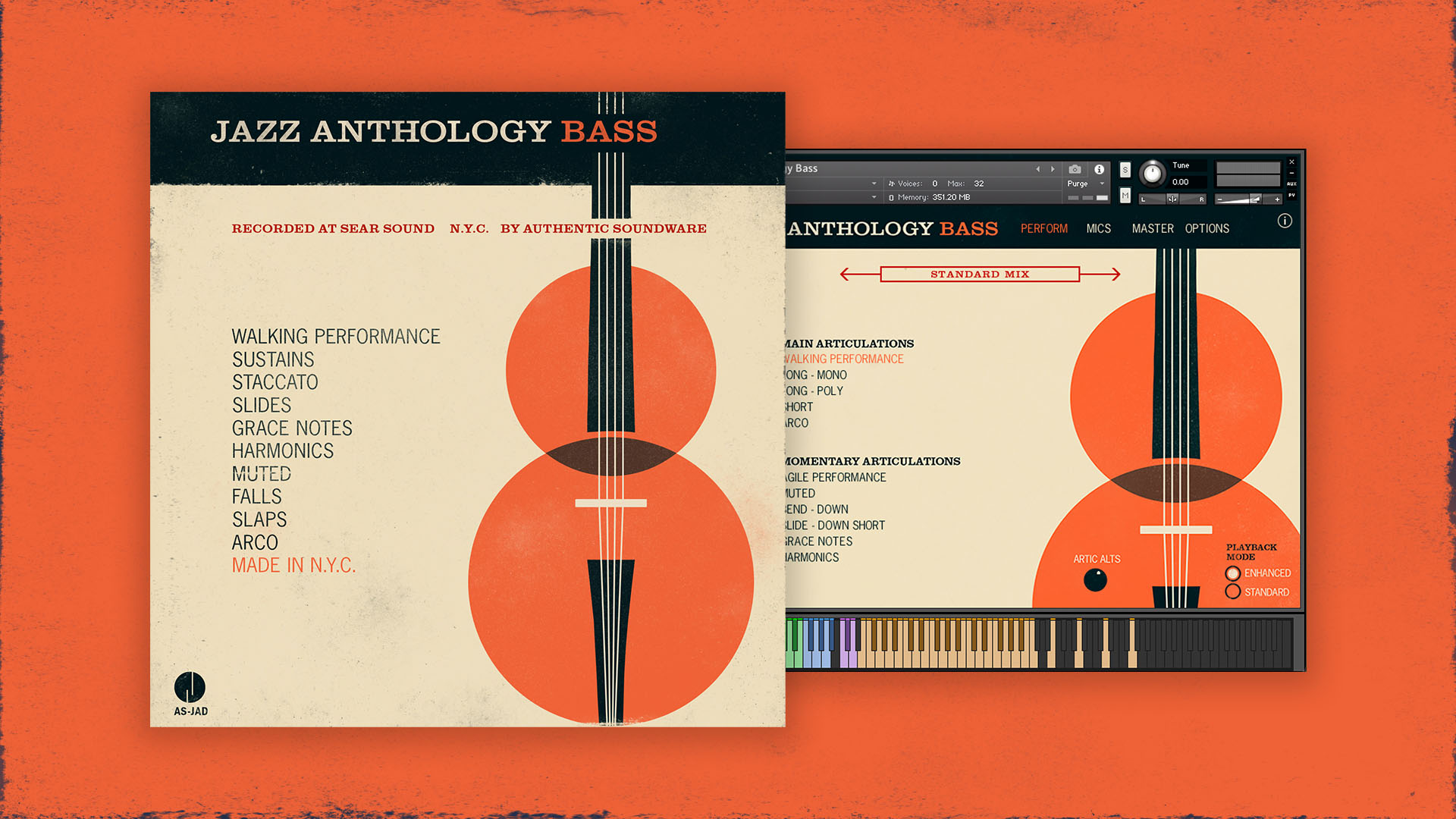 Authentic Soundware – Jazz Anthology Bass (Kontakt)