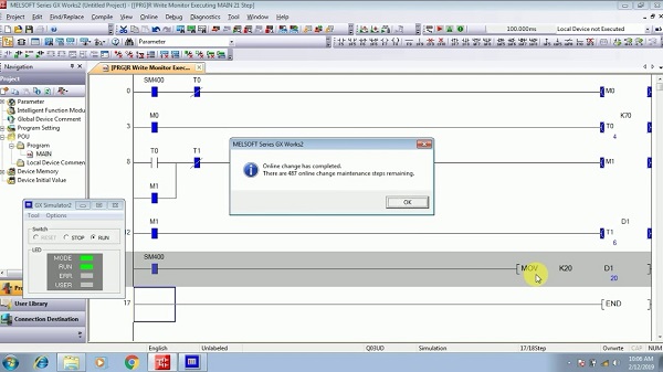 Mitsubishi GX Works2 1.622Y