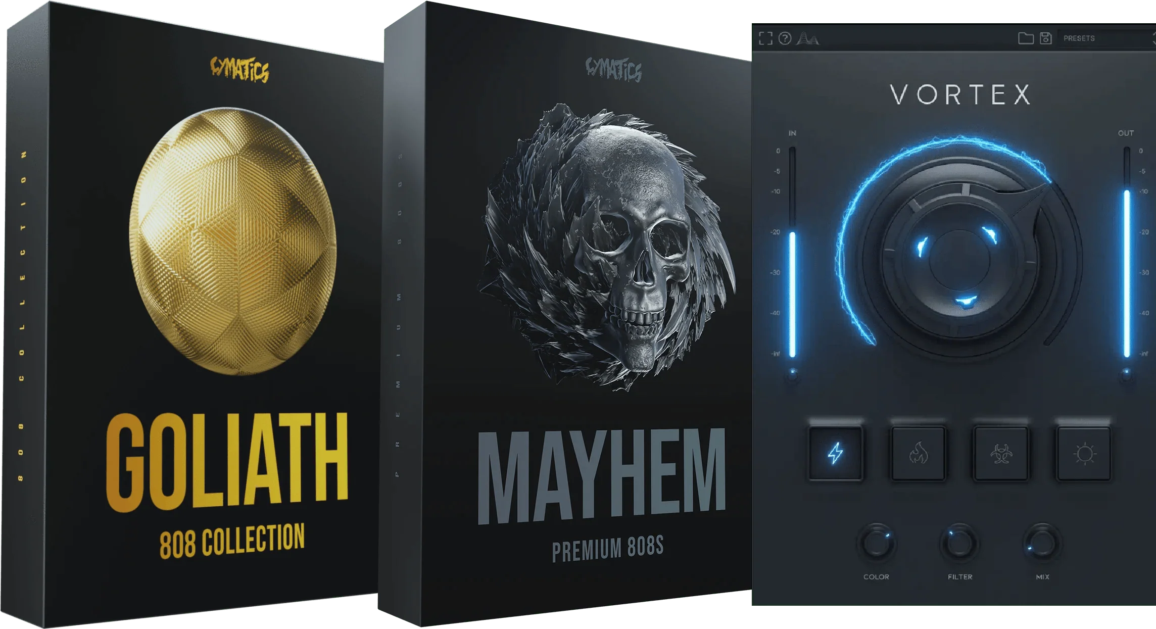 Cymatics Vortex 808 Enhancer