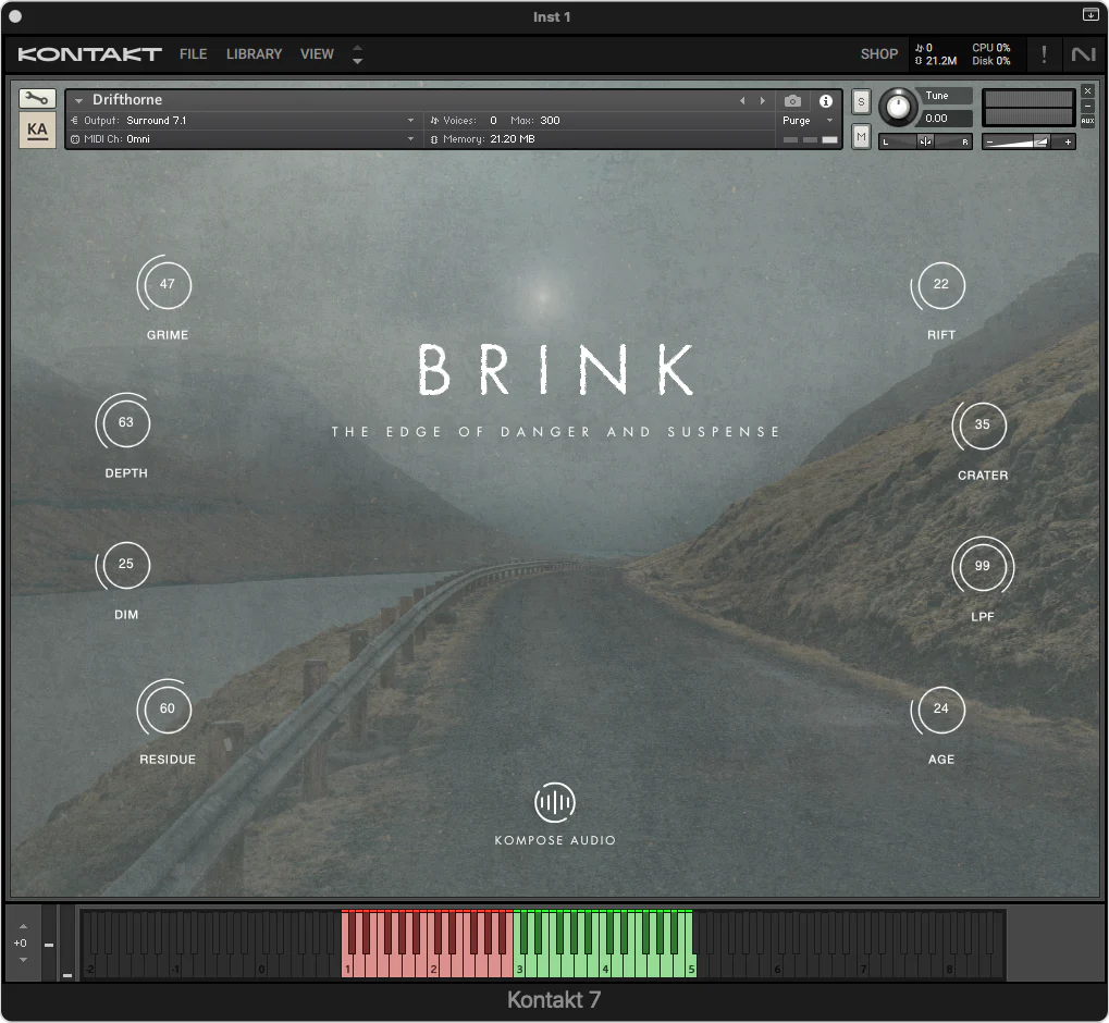 Kompose Audio – Brink (Kontakt)