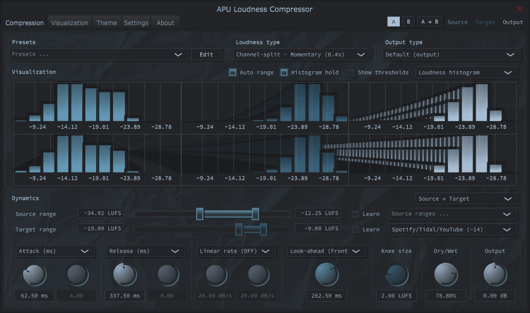 APU Software Loudness Compressor