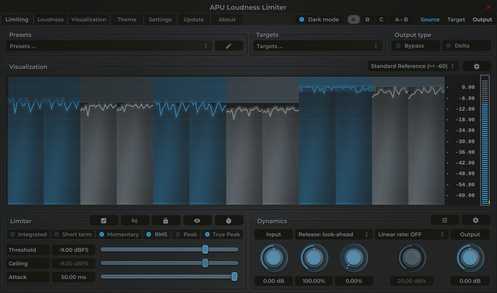 APU Software Loudness Limiter