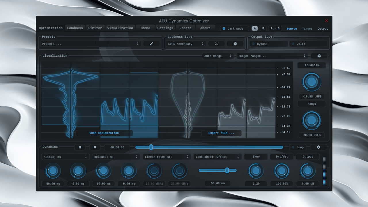 APU Software APU Loudness Series