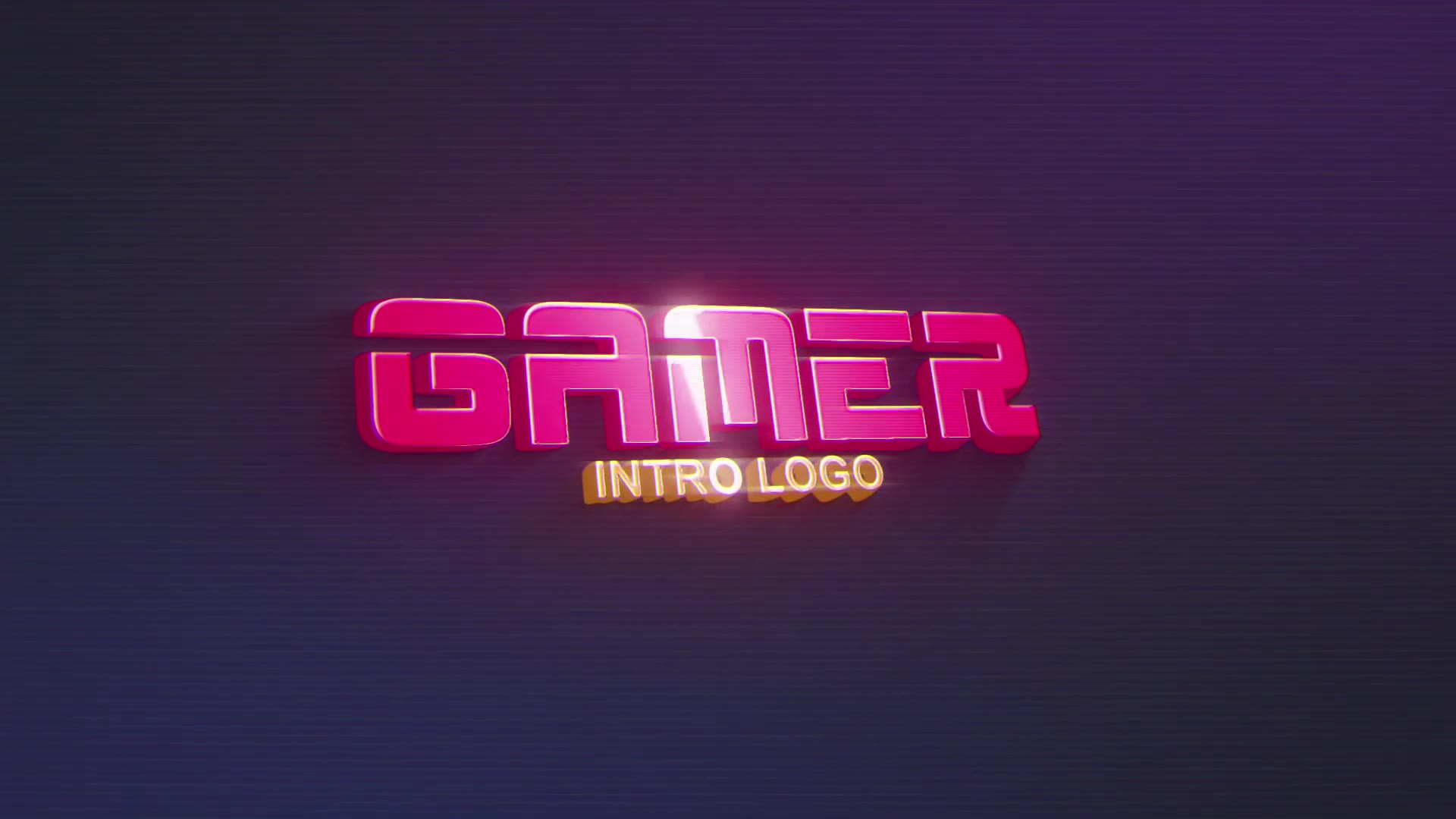 VideoHive – Game Retro Logo Intro [AEP] 