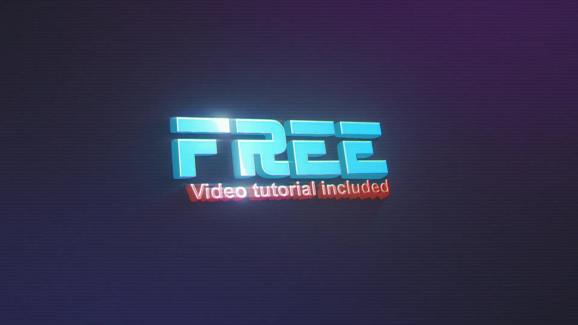 VideoHive – Game Retro Logo Intro [AEP] 