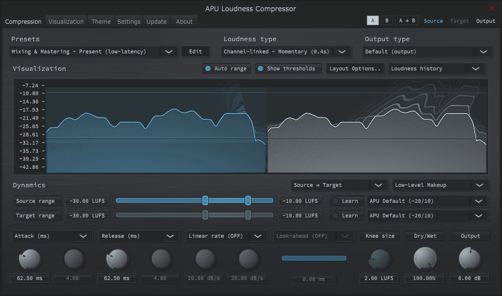 APU Software APU Loudness Series