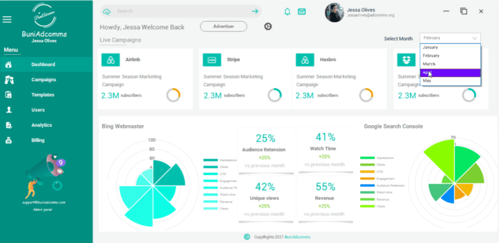 Bunifu UI WinForms / Dataviz Advanced 2025
