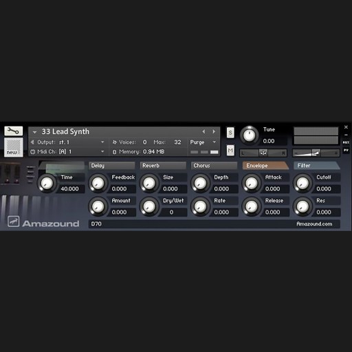 Amazound – D-Synths Vol. 2 (Kontakt, WAV)