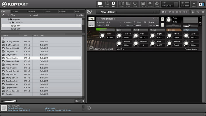 Amazound – D-Synths Vol. 2 (Kontakt, WAV)