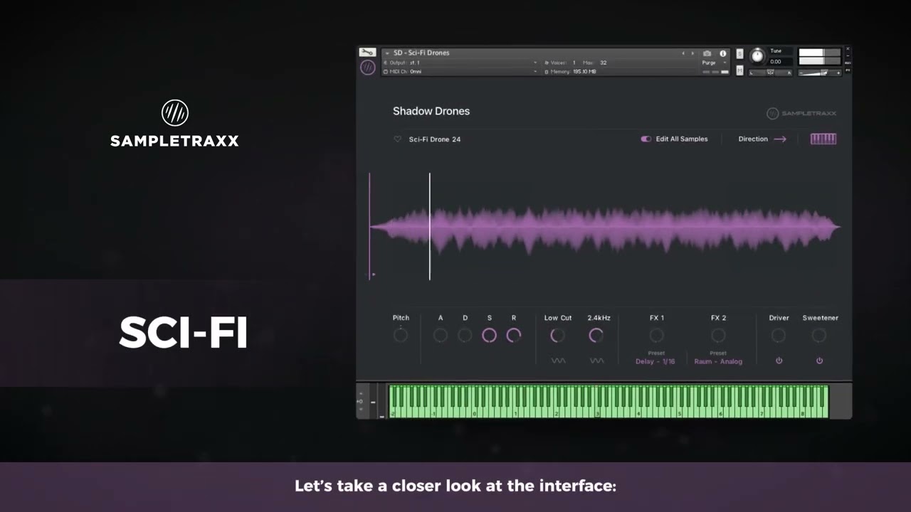 SampleTraxx – Shadow Drones (Kontakt)