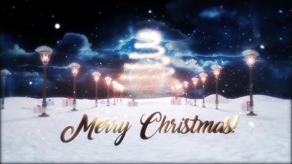 VideoHive – Merry Christmas Logo Reveal [AEP]