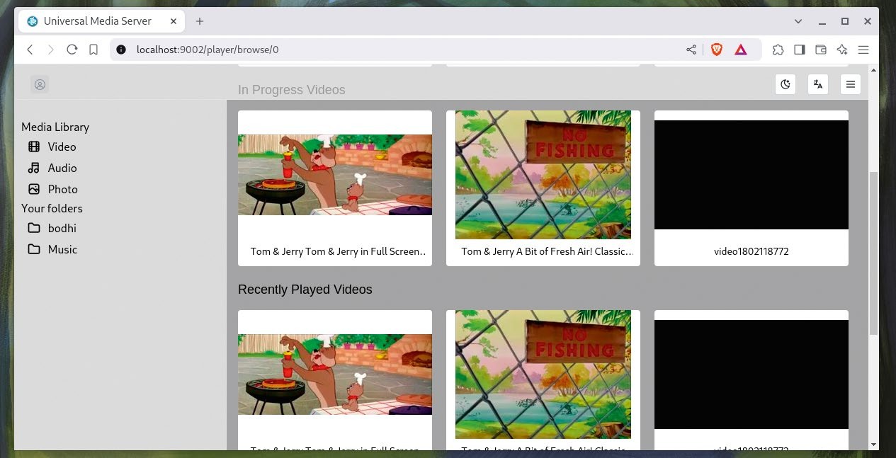 Universal Media Server 2025
