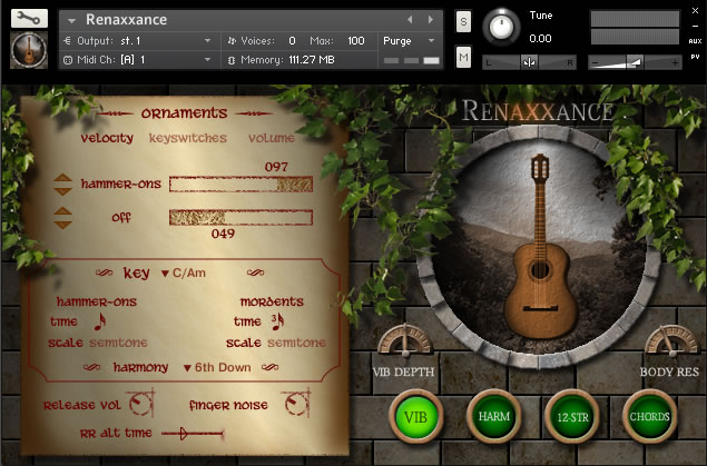 Indiginus – Renaxxance II: Nylon String Guitar (Kontakt)