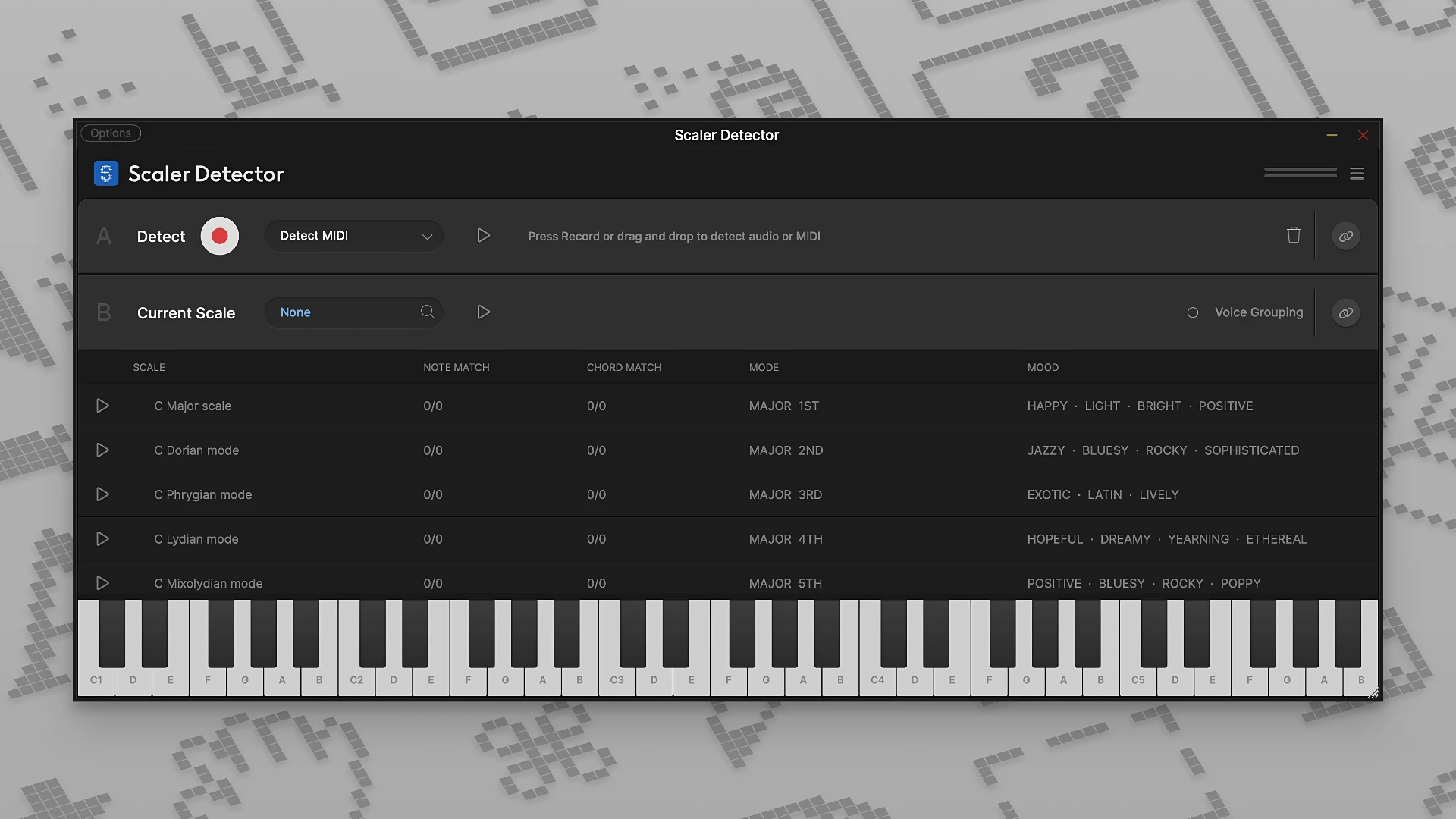 Scaler Music Scaler Detector 