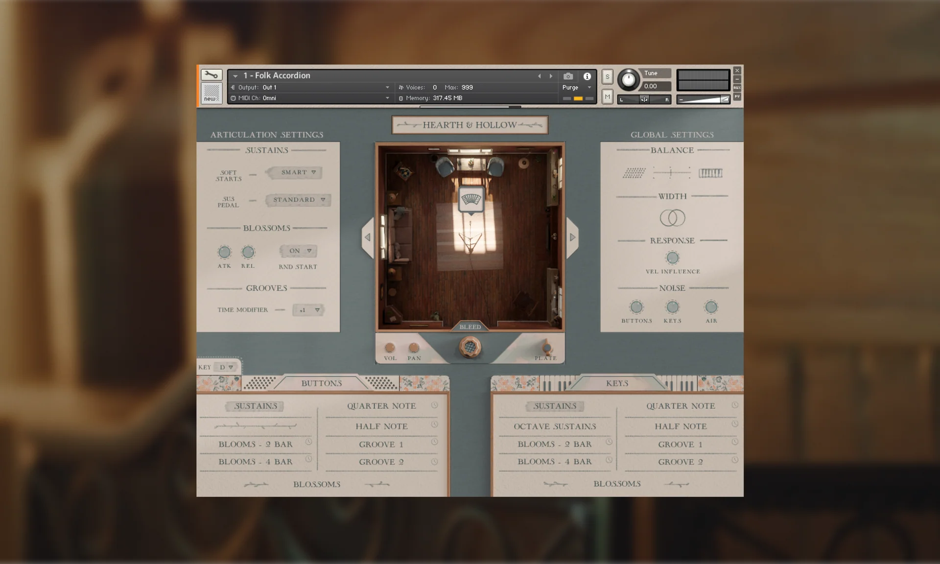 Spitfire Audio – Hearth and Hollow Folk Accordion (Kontakt)